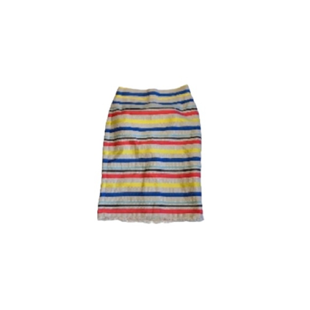 J. Crew Rainbow Striped Pencil Skirt - Women’s Size 2
